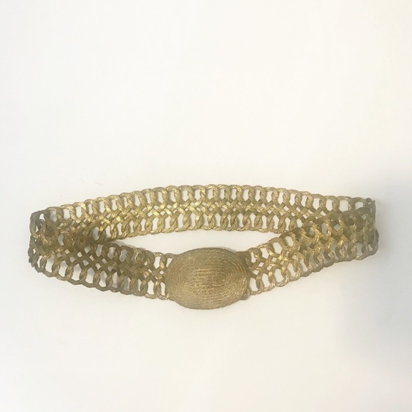 All Metal Braided Belt Western 39”